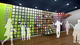 Wall Of iPads Could Be Used In Libraries To Display iBooks, Just Like This Concept Rendering
